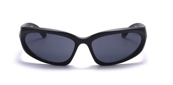 Juno Oversized Cat Eye Sunglasses Onyx/Blk