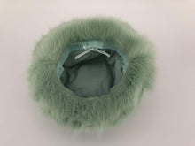 Load image into Gallery viewer, Ama Faux Fur Bucket Hat MINT
